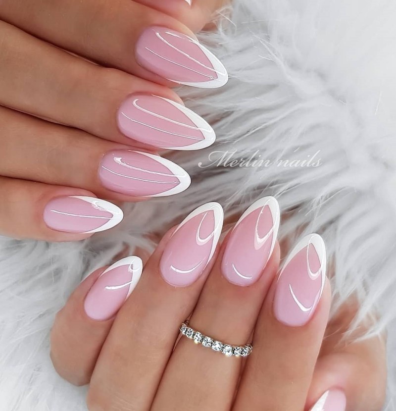 Нежный маникюр