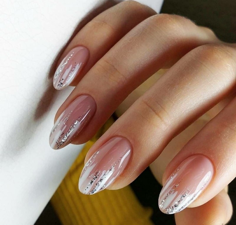 Маникюр 2020 втирка Жемчужная