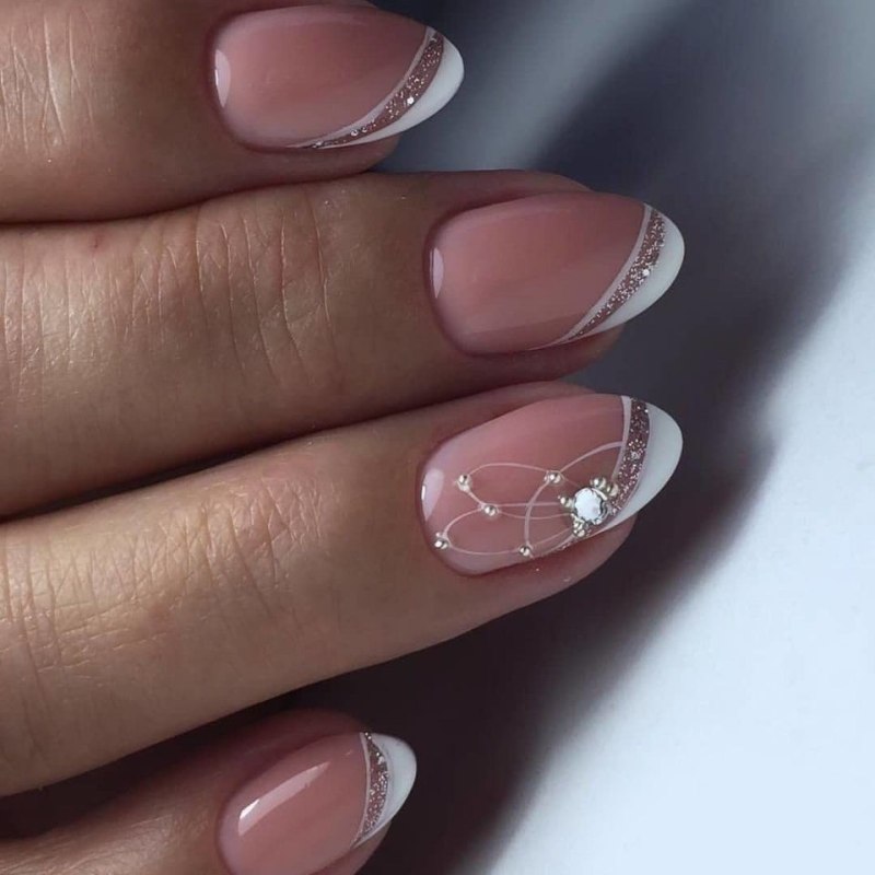 Френч градиент омбре