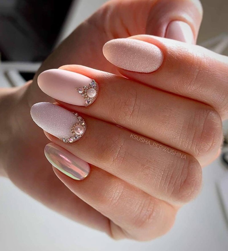 Френч маникюр на овальные ногти