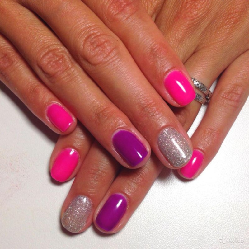 Маникюр с покрытием шеллак