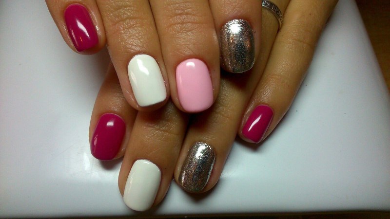 Маникюр шеллак