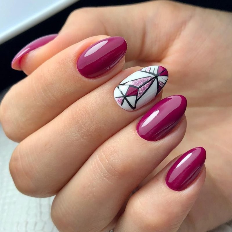 Бордовые колготки