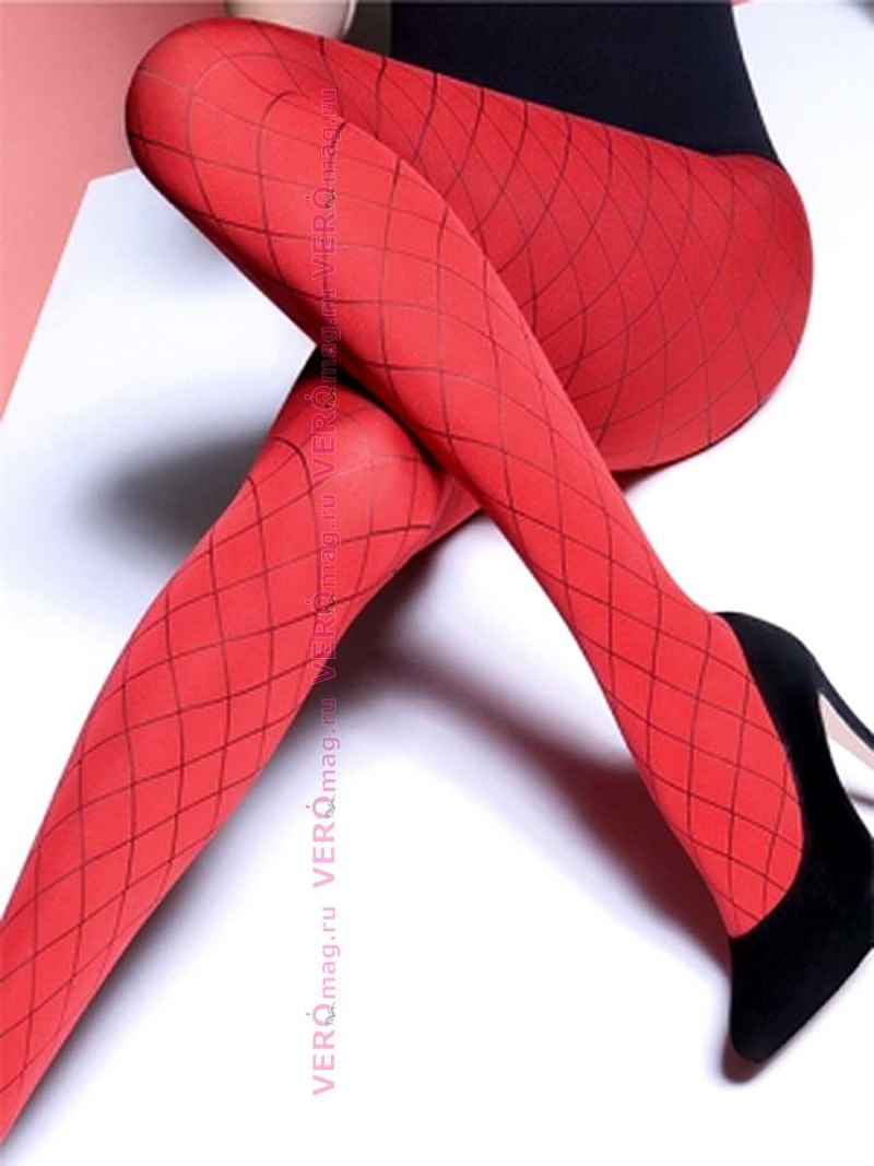 Колготки Giulia Fiesta 02 красные