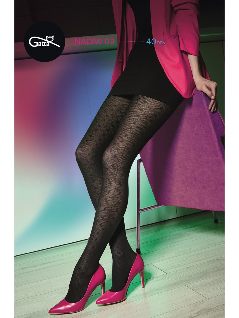 Фиолетовые колготки женские