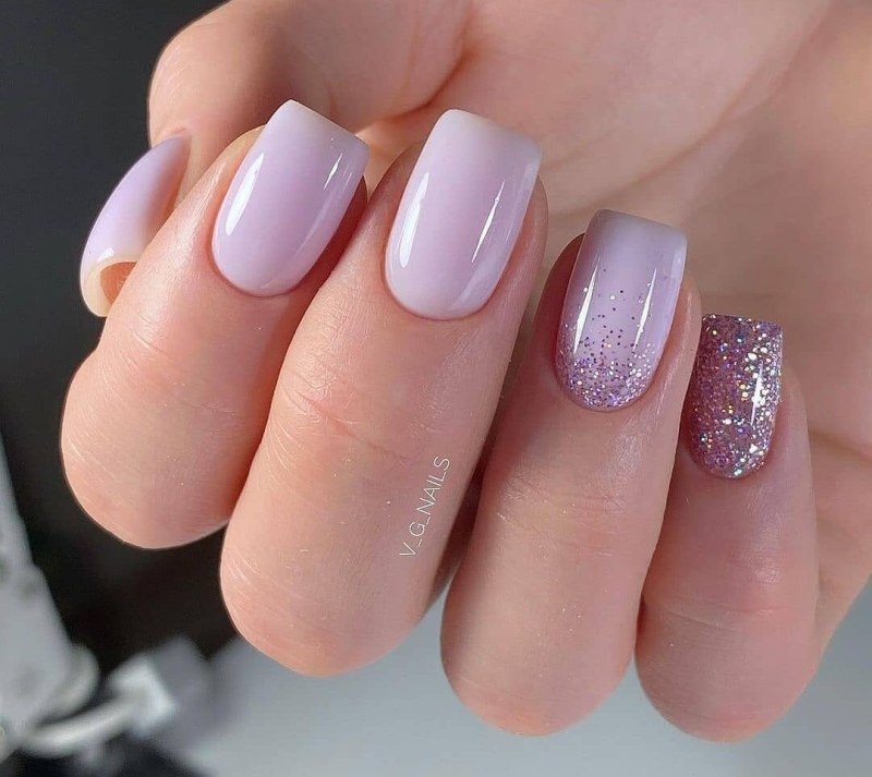 Маникюр на короткие ногти 2021 нежные