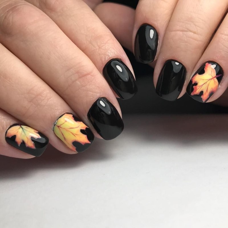 Осенний маникюр