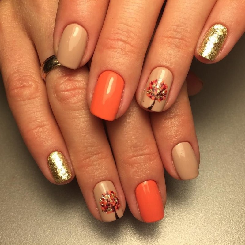 Осенний маникюр