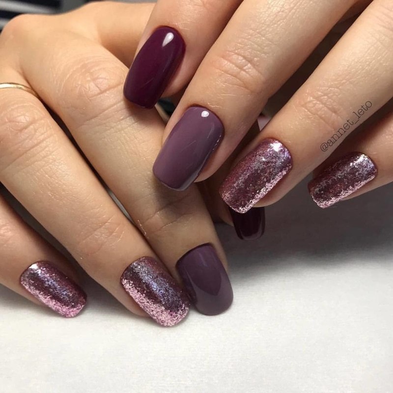 Маникюр осень