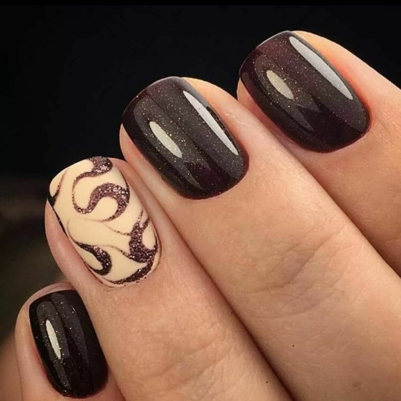 Осенний маникюр