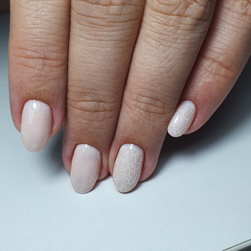 Френч с белой основой