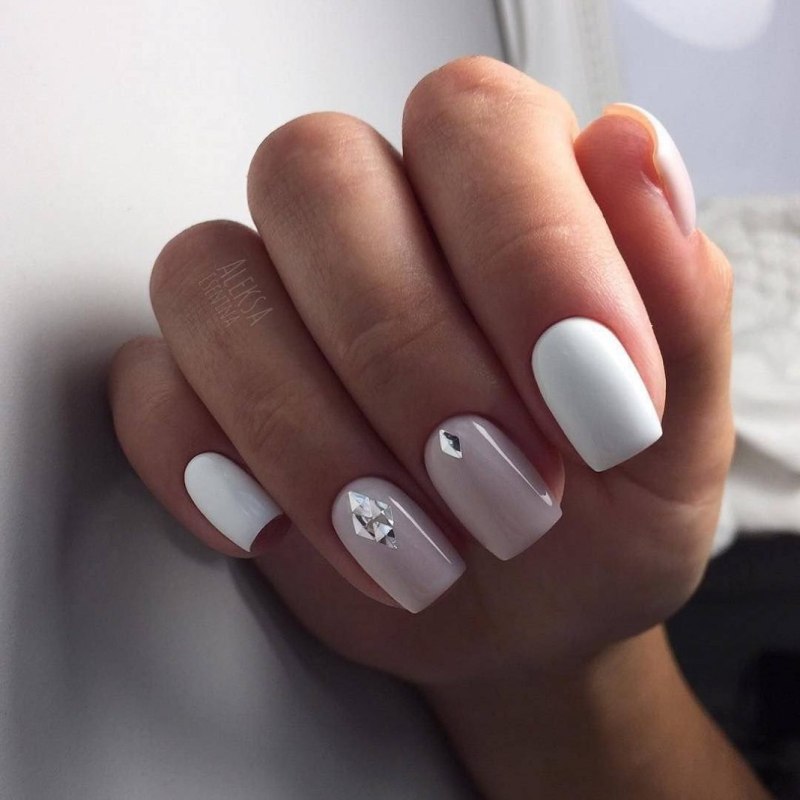 Матовый маникюр