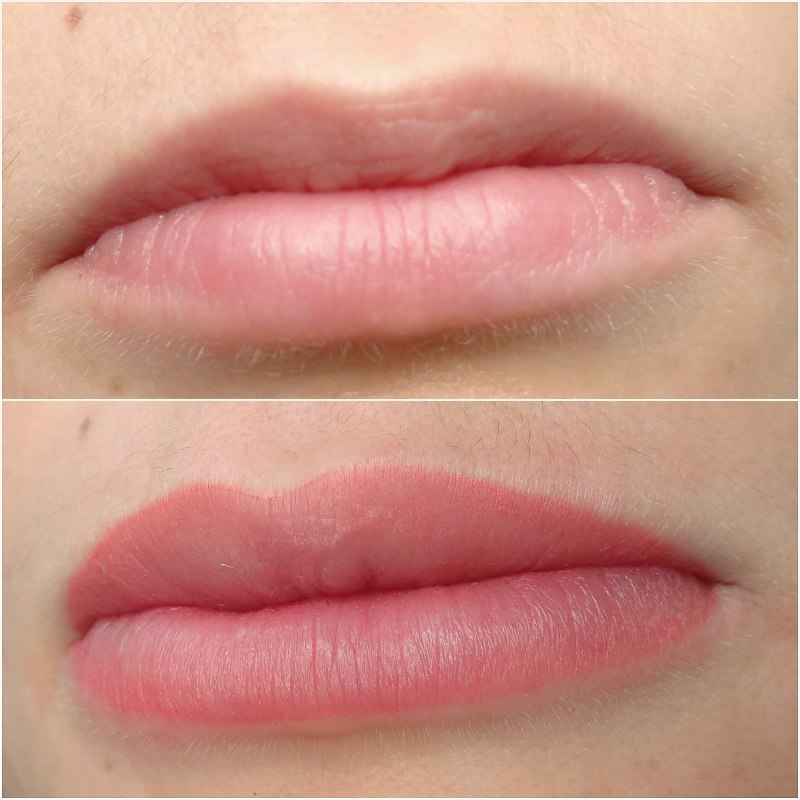Перманент губ натуральный