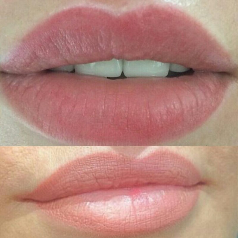 Перманентный макияж губ