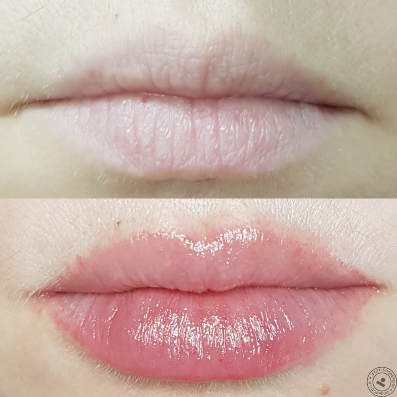 Перманентный макияж губ Натюрель