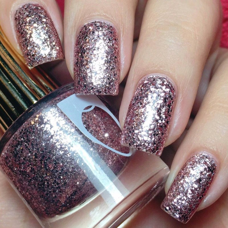 Френч с блестками