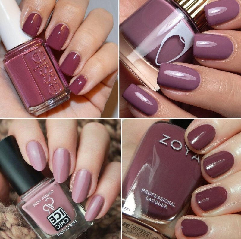 Гель лак пыльная роза