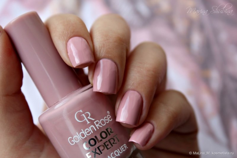 Гель лак пыльная роза
