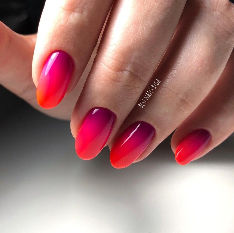 Маникюр градиент