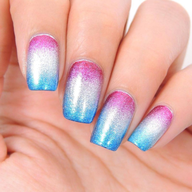 Маникюр градиент