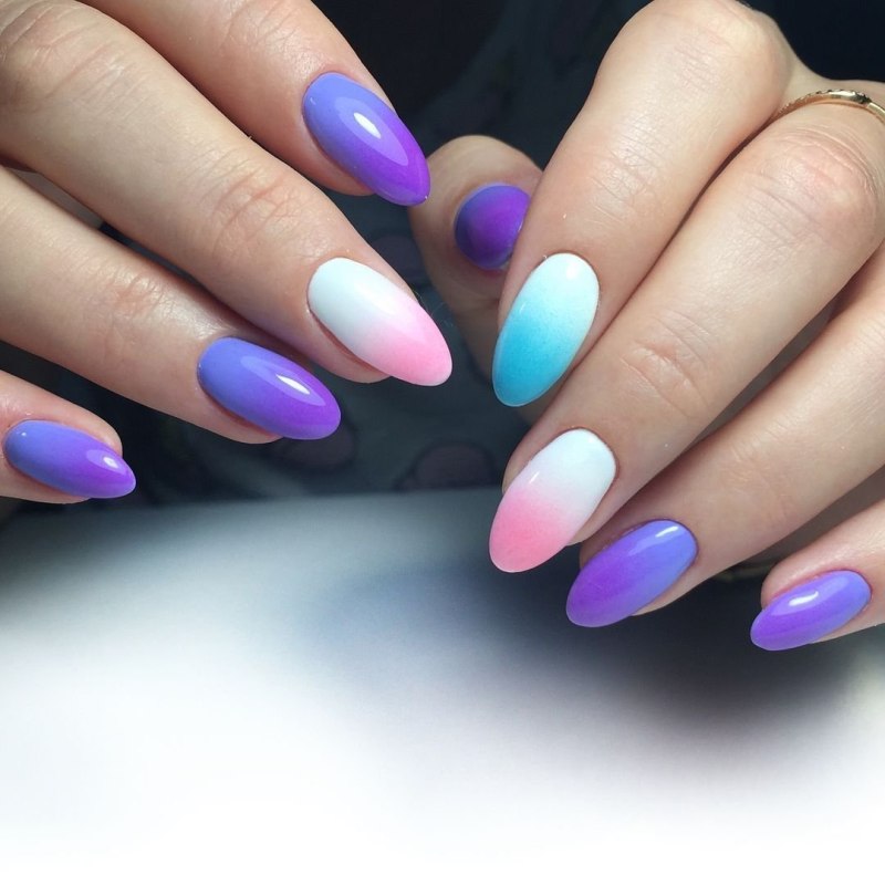 Маникюр омбре