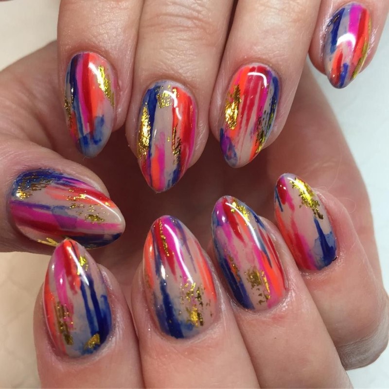 Маникюр мазки кисти