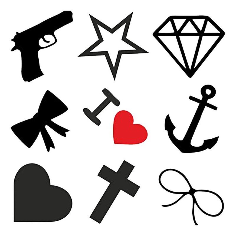 Тату ручкой