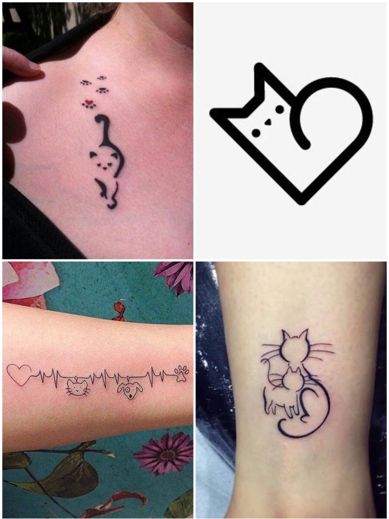 Тату хной на руке легкие