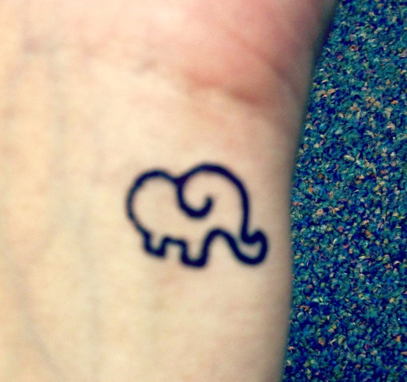 Мехенди на руке