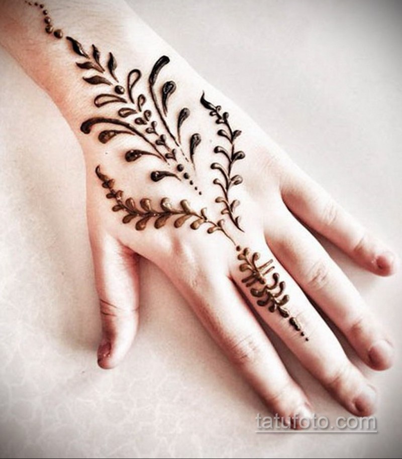 Тату ручкой