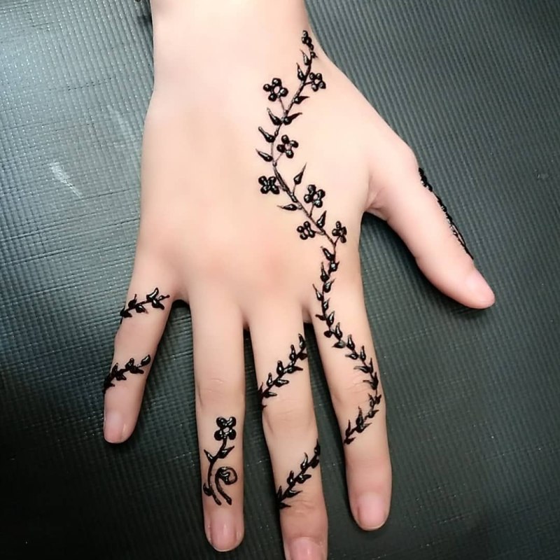 Тату ручкой на руке