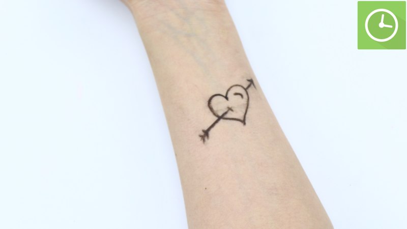 Маленькие тату т на руке