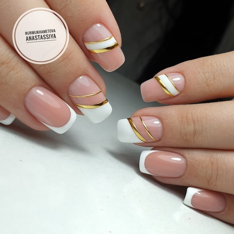 Нурмухаметова Анастасия маникюр френч