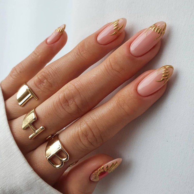 Золотой френч