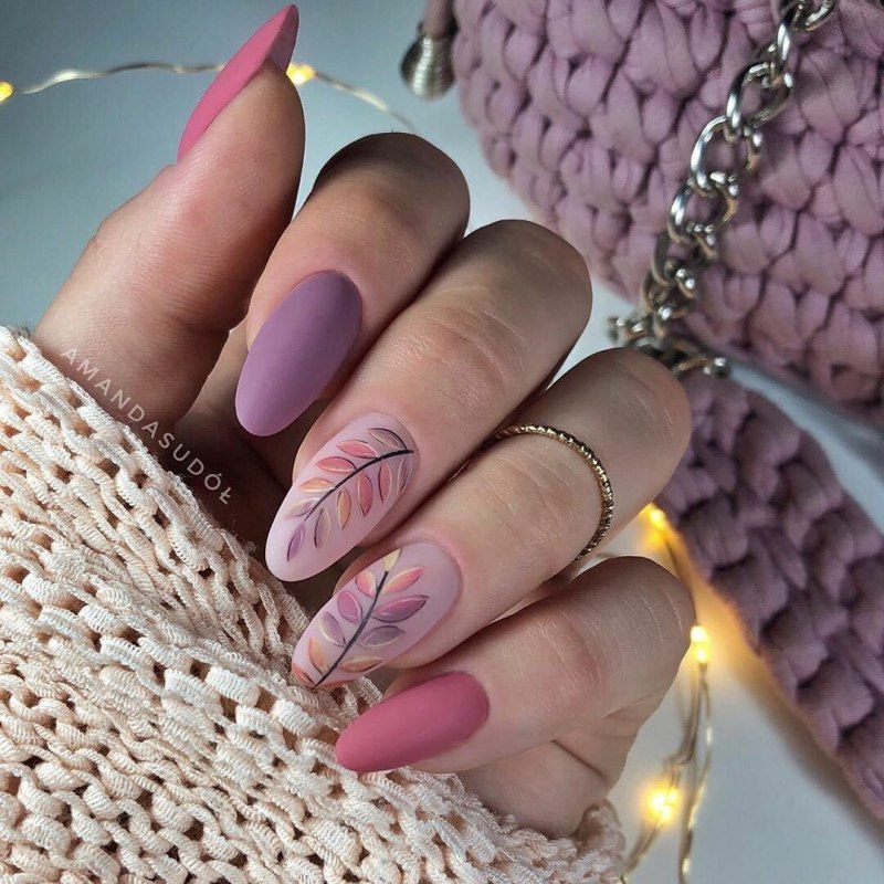 Маникюр осень 2020