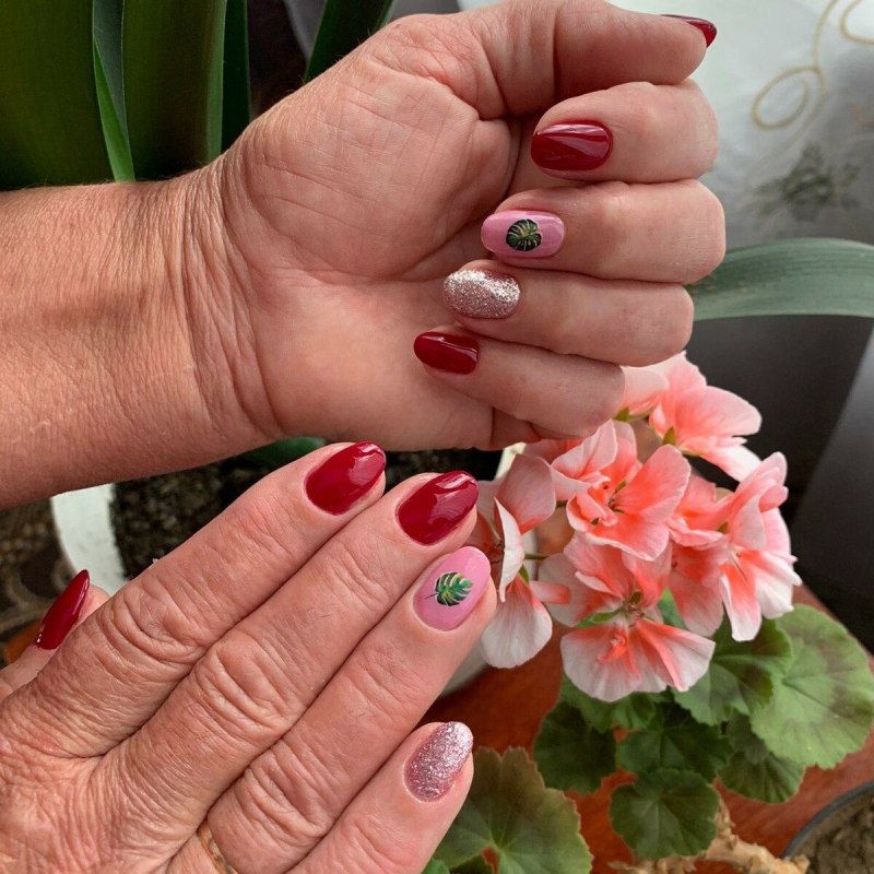 Маникюр для бабушек