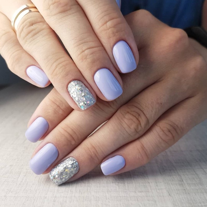 Нежный маникюр