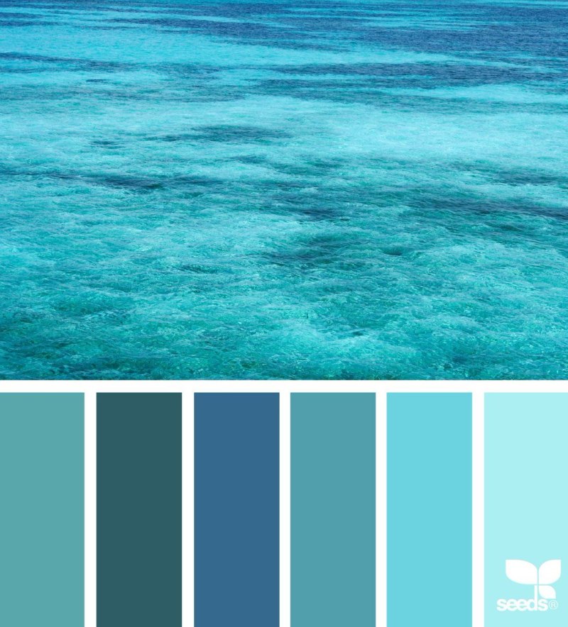 Синяя палитра