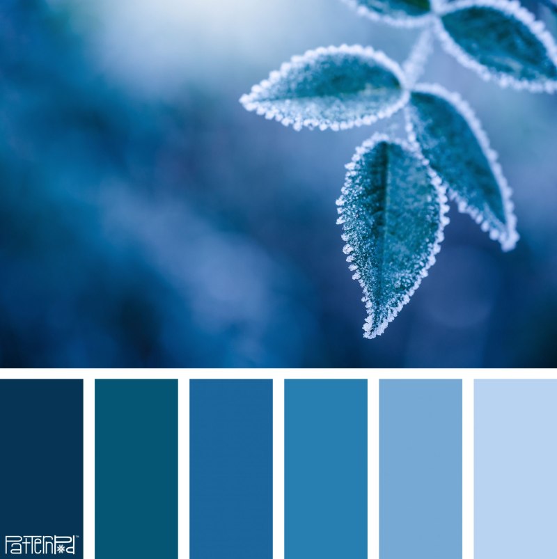 Небесно голубой цвет