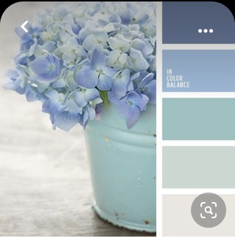 Морской голубой цвет