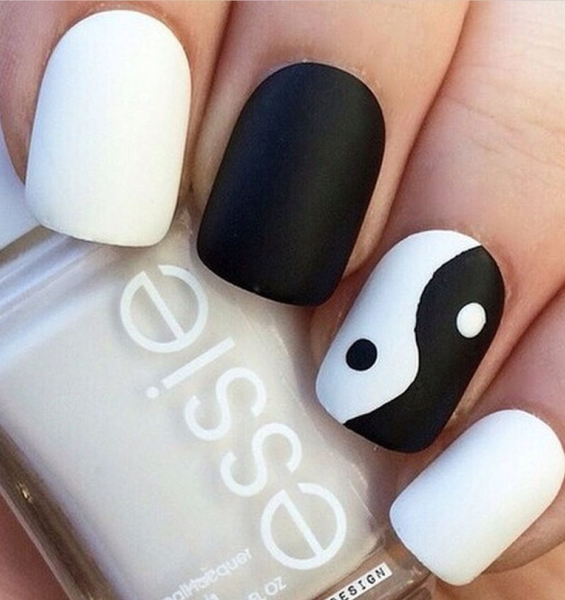 Френч с простым рисунком