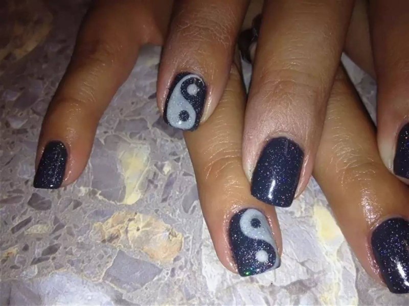 Ногти маникюр дизайн ИНЬЯН
