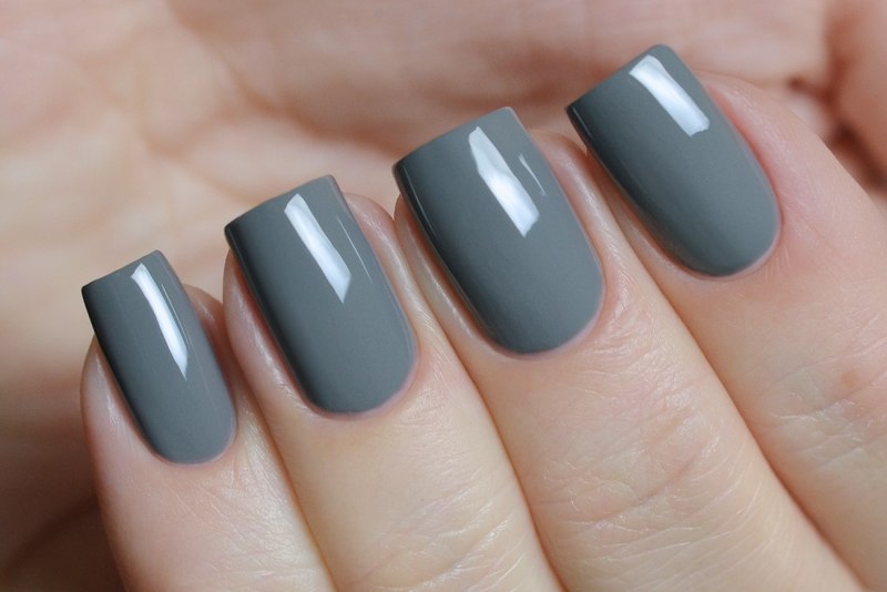 Шеллак ногти кофейный