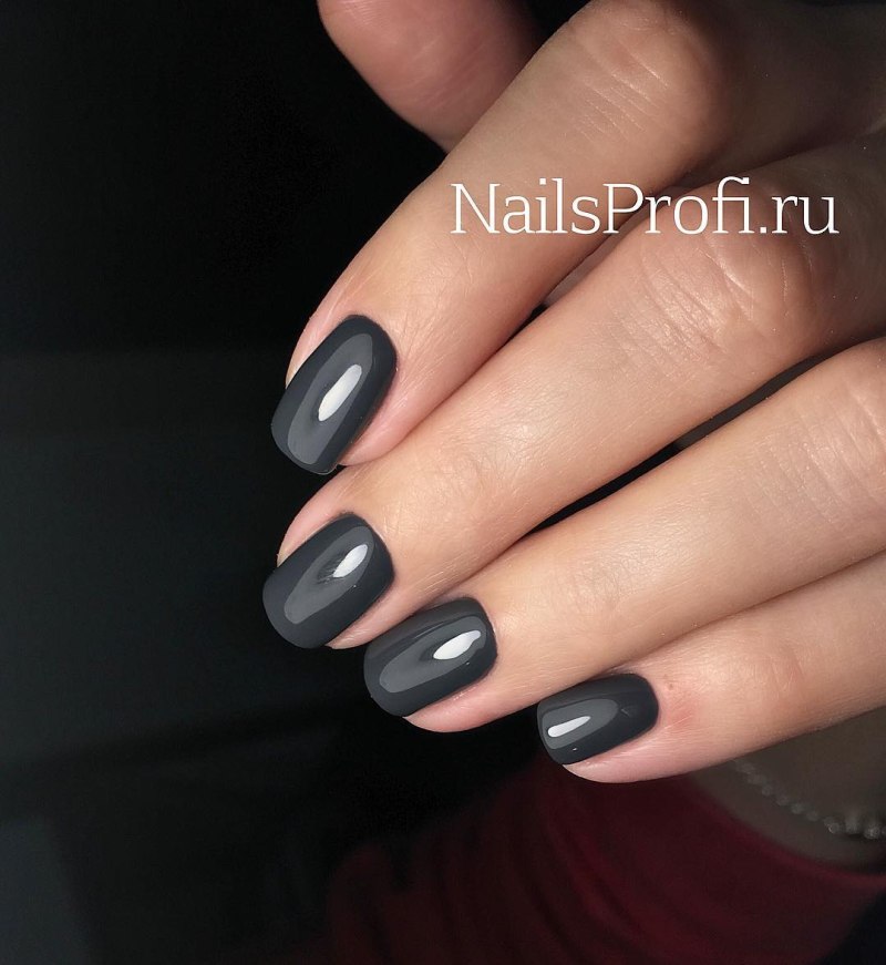 Цвет ногтей мокрый асфальт