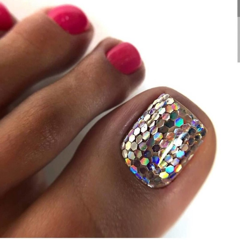 Педикюр гель лак