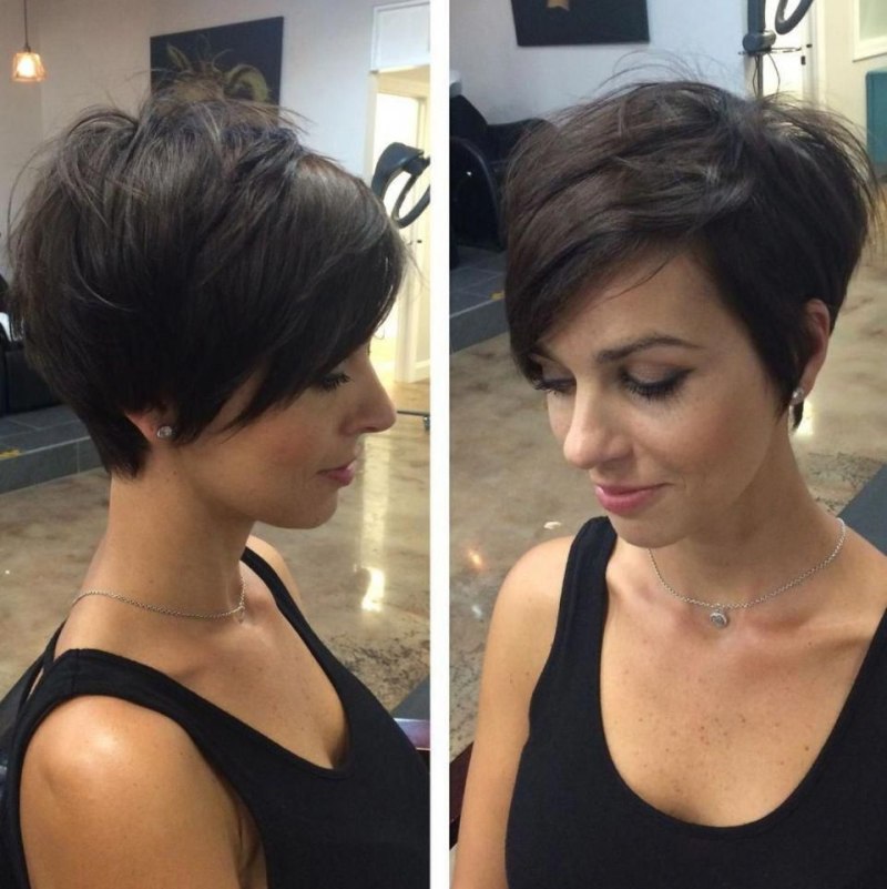 Стрижка Пикси-Боб на короткие волосы