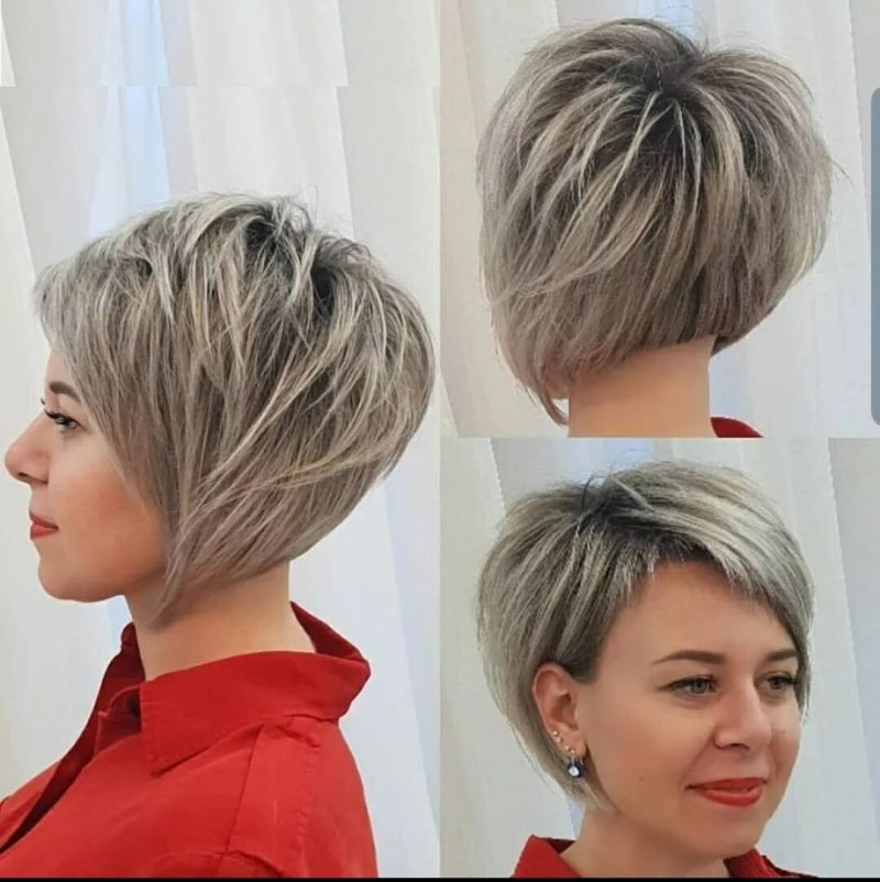 Стрижка каре Боб Пикси Каскад