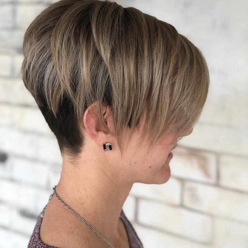 Стрижка Пикси-Боб на короткие волосы