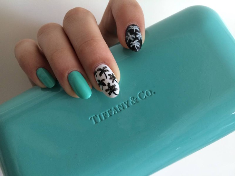 Маникюр в стиле Тиффани фото и цена