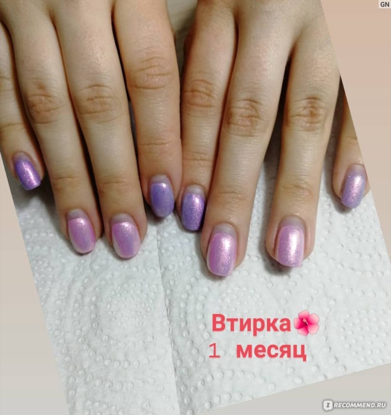 Схема нанесения втирки